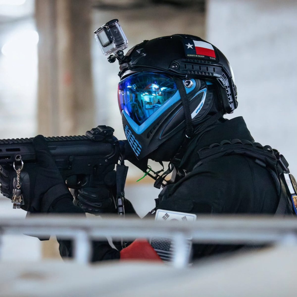 Players in tactical gear at Alternate Arms Airsoft